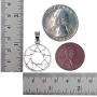 9 Pointed Star Faith the essential worth of all religions Protection Amulet Pewter Kids Mens Womens Pendant necklace Charm Medallion for men women kids w Silver Ball Chain