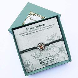 Spirit Lala Sloth Reversible Stretch Bracelet with Gift Box