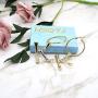 HSQYJ Fashion DIY Big 26 Crystal Letter Charm Bamboo Initial Pendant Necklace Pearl Brooch Pin Hoop Earrings Gold-Plated 20 Inch Chain Letter A-Z Best for Women Girl Jewelry Gift