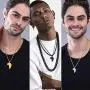 PROSTEEL Stainless Steel Africa Map Necklace for Men Women, 18K Gold/Rose Gold/Black Plated, Customize Available, 22''-24'' Adjustable, Come Gift Box PROSTEEL Stainless Steel Africa Map Necklace for Men Women, 18K Gold/Rose Gold/Black Plated, Customize Available, 22''-24'' Adjustable, Come Gift Box