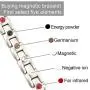 N+NITROLUBE Magnetic Therapy Bracelet for Men Women Silver Stainless Steel Bracelets 7.87 inches Elegant Magnetic Jewelry N+NITROLUBE Magnetic Therapy Bracelet for Men Women Silver Stainless Steel Bracelets 7.87 inches Elegant Magnetic Jewelry