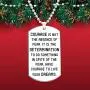 Inspirational Gift Necklace Jewelry for Men Women- Courage is Not The Absence of Fear, It is The Determination to Do Something