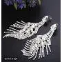 Finrezio 3 PCS Silver Tone Chandelier Earrings Oval Ring Set for Women Prom Long Rhinestone Dangle Earrings Crystal Costume Jewelry Set Finrezio 3 PCS Silver Tone Chandelier Earrings Oval Ring Set for Women Prom Long Rhinestone Dangle Earrings Crystal Costume Jewelry Set