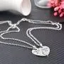 MJartoria Best Friend Necklaces BFF Necklace for 2 Friendship Valentines Day Gifts Split Heart Necklace Weirdo 1 Weirdo 2 Best Friends Forever Pendant Set MJartoria Best Friend Necklaces BFF Necklace for 2 Friendship Valentines Day Gifts Split Heart Necklace Weirdo 1 Weirdo 2 Best Friends Forever Pendant Set