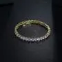 ASHMITA Tennis Crystal Bracelet for Women Charm Men Rose Gold Zirconia Bracelets Gift Jewelry