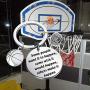 KEYCHIN Basketball Star Classic Quotes Some Poeple Want It to Happen Others Make It Happen Keychain Basketball Fans Gift