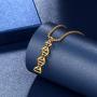 Beautlace DNA Double Helix Chemistry Science Molecule Biology Necklace and Earrings Jewelry Set Silver/18K Gold/Black Gun Plated Jewelry for Women and Girls
