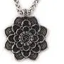 GUNGNEER Mandala Ohm Necklace Lotus Flower Jewelry Men Women Stainless Steel Charm Hindu Chain Metitation Symbol GUNGNEER Mandala Ohm Necklace Lotus Flower Jewelry Men Women Stainless Steel Charm Hindu Chain Metitation Symbol