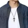 VNOX Stainless Steel Religious Russian Orthodox Cross Pendant Necklace for Men Women VNOX Stainless Steel Religious Russian Orthodox Cross Pendant Necklace for Men Women