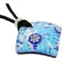 GlassOfVenice Murano Glass Venetian Reflections Necklace and Earrings Set - Aqua Blue GlassOfVenice Murano Glass Venetian Reflections Necklace and Earrings Set - Aqua Blue