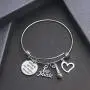 TOGON Music Gift Where Words Fail Music Speaks Music Charm Bangle Bracelet Guitar Pick Music Lovers Jewelry Music Teacher Gift TOGON Music Gift Where Words Fail Music Speaks Music Charm Bangle Bracelet Guitar Pick Music Lovers Jewelry Music Teacher Gift