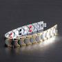 Stainless Steel Magnetic Bracelet- Arthritis Pain Relief & Carpal Tunnel Relief Magnetic Therapy Bracelets for Men (Silver & Gold)