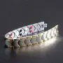 Stainless Steel Magnetic Bracelet- Arthritis Pain Relief & Carpal Tunnel Relief Magnetic Therapy Bracelets for Men (Silver & Gold) Stainless Steel Magnetic Bracelet- Arthritis Pain Relief & Carpal Tunnel Relief Magnetic Therapy Bracelets for Men (Silver & Gold)