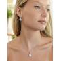Mariell Pear Shaped CZ Teardrop Necklace and Earrings Set - Wedding Jewelry for Brides & Bridesmaids