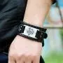 GUNGNEER Men Black Celtic Dragon Leather Bracelet Elastic Irish Strength Power Protection Irish Jewelry Accessories GUNGNEER Men Black Celtic Dragon Leather Bracelet Elastic Irish Strength Power Protection Irish Jewelry Accessories