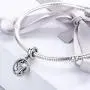 BAMOER 925 Sterling Silver Feathers Angel Wing Heart Shape Charm Bead Fit Bracelet Necklace BAMOER 925 Sterling Silver Feathers Angel Wing Heart Shape Charm Bead Fit Bracelet Necklace