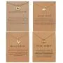 ZYJLM 6 Pcs Friendship Necklaces for Girls Dainty Best Friends Necklaces Cute Gold Cat Angel Bar Sun Hummingbird Meaningful Necklace Jewelry Gift for Women Girlfriend ZYJLM 6 Pcs Friendship Necklaces for Girls Dainty Best Friends Necklaces Cute Gold Cat Angel Bar Sun Hummingbird Meaningful Necklace Jewelry Gift for Women Girlfriend