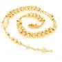 LIFETIME JEWELRY Small Rosary Necklace [ Prayer Beads ] 24K Real Gold Plated