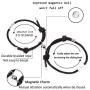 Magnetic Couples Bracelets,Adjust Size Magnet Bracelet for Couples Rope Braided Bracelet Gift for Women Men Boyfriend Girlfriend Best Friends