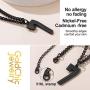 GOLDCHIC JEWELRY Number Necklace, Customized Unisex Boys Mens Stainless Steel Baseball Cross Necklace/Soccer/Football/Basketball Necklace with Chain 22”+2'' Extender,Sports Fan Gift