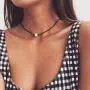 KWHY 4PCS Gold Layered Necklace for Women Girls Long Choker Chain Y Necklace Bar Feather Pendent Necklace Sets KWHY 4PCS Gold Layered Necklace for Women Girls Long Choker Chain Y Necklace Bar Feather Pendent Necklace Sets