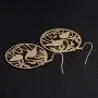 SENFAI Cute Coper Flamingo Bird Dangle Earrings Women Jewelry Beautiful 3 Tone SENFAI Cute Coper Flamingo Bird Dangle Earrings Women Jewelry Beautiful 3 Tone