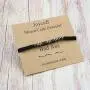 Joycuff Inspirational Morse Code Bracelet for Women Secret Message Wood Beads with Cord Jewelry Birthday Christmas for Her Mother Grandmother