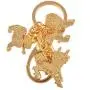 fengshuisale Feng Shui Three Celestial Guardians W Sword, Lasso,Hook Key Ring Keychain +Free Red String Bracelet W1131