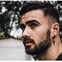 Jewdreamer 15 Pairs Stainless Steel Stud Dangle Earrings Set for Men Women Cool Huggie Hoop Earring Piercing