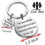 Zuo Bao Aunt Gift Best Auntie Ever Keychain Gift for Auntie from Nephew Niece Jewelry Gift Idea for Aunt Im Incredibly Fortunate to Have Someone Like You in My Life Keychain