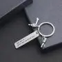 Eigso Hairdresser Gardener Tailor Accountant Bartender Book Lover Gift Keychain Bracelet She Believed She Could Appreciation Gift