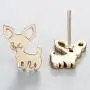 Chengxun Cute Chihuahua Stud Earrings Chengxun Cute Chihuahua Stud Earrings