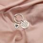 AKTAP OBGYN Gift Midwife Keychain Thank You for Helping Us Welcome Our Sweet Baby Into This World Doula Nurse Jewelry Thank You Gift for Obstetrician Midwife 