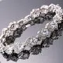 U7 Women Birthstone Crystal Bracelet 18K Gold Plated Round Cut Cubic Zirconia Tennis Bracelet, Fit 6-8 Inches U7 Women Birthstone Crystal Bracelet 18K Gold Plated Round Cut Cubic Zirconia Tennis Bracelet, Fit 6-8 Inches