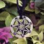 Magic Pagan Jewelry Septagram 7 Pointed Fairy Star Heptagram Silver Pewter Unisex Purple Crystal Pendant Necklace Luck Charm Protection Amulet Wicca Medallion travel Talisman w Black Adjustable Cord Magic Pagan Jewelry Septagram 7 Pointed Fairy Star Heptagram Silver Pewter Unisex Purple Crystal Pendant Necklace Luck Charm Protection Amulet Wicca Medallion travel Talisman w Black Adjustable Cord
