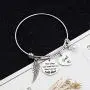 Memorial Bracelets Your Wings were Ready But My Heart was No in Memory of Loss of Mom Dad Grandma Grandpa Sympathy Gift Remembrance Jewelry Memorial Bracelets Your Wings were Ready But My Heart was No in Memory of Loss of Mom Dad Grandma Grandpa Sympathy Gift Remembrance Jewelry