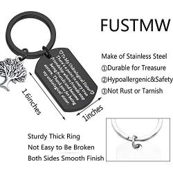 FUSTMW Unbiological Sister Gifts Thank You for Being My Unbiological Sister Keychain Friendship Jewelry Soul Sisters Gifts for BFF