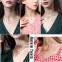 Aurora Tears Small Necklace Women 925 Sterling Silver Little Pendant/Earrings Dainty Jewelry