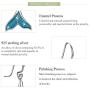 Mermaid Tail Drop Dangle Earrings, 925 Sterling Silver Mermaid Tail Ring Ocean Sea Whale’s Tail Earrings for Women Girls