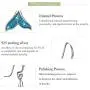 Mermaid Tail Drop Dangle Earrings, 925 Sterling Silver Mermaid Tail Ring Ocean Sea Whale’s Tail Earrings for Women Girls