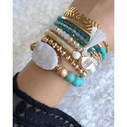 Kinsley Armelle Trinity Collection - Azure Bracelet