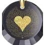 120 Languages I Love You Necklace and Crystal Heart Dangle Earrings Romantic Jewelry Set Love Pendant is 24k Gold Inscribed in Miniature Text on Cubic Zirconia, 18'' Gold Plated Silver Chain 120 Languages I Love You Necklace and Crystal Heart Dangle Earrings Romantic Jewelry Set Love Pendant is 24k Gold Inscribed in Miniature Text on Cubic Zirconia, 18'' Gold Plated Silver Chain