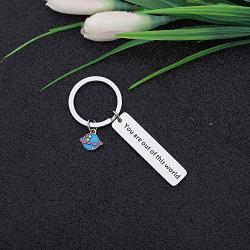 CYTING You are Out of This World Planet Keychain Space Earth Jewelry Space Lover Gift for Astronaut UFO Lover Astronomer