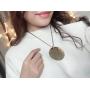 welbijoux Pendant Necklace Silver Gold Chunky Chain Costume Bohemian Necklaces for Women Girls with Gifts Box
