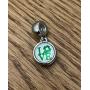 My Prime Gifts Four Leaf Clover St. Patricks Day Snap Jewelry fits 12mm Mini Petite Ginger Style Charms Accessories