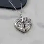 Memorial Locket Necklace My Heart in Heaven Angel Wing Jewelry(piece heaven LNL) Memorial Locket Necklace My Heart in Heaven Angel Wing Jewelry(piece heaven LNL)