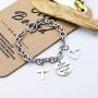 Christian Gifts for Women Religious Gifts for Women Let Your Faith be Bigger than Your Fear Bracelet Religious Jewelry(Faith-OBR)