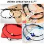 PANTIDE 4 Pairs Pinky Promise Distance Matching Bracelets Set - Adjustable Bracelets of Compass Heart-Shaped Infinity Evil Eye Patterns, Birthday Xmas for&