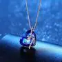 YAUNGEL “I love you Forever''with Heart Pendant Necklaces Jewelry.Gift for Wife,Girlfriend Daughter Mother Sister Grandma Fiancée Gifts, Made with Swarovski Crystal