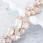 Asooll Wedding Crystal Hand Bracelet Bride Rhinestone Bracelet Fashion Jewelry Bracelet for Women and Girls for Women and Girls (Rose gold) Asooll Wedding Crystal Hand Bracelet Bride Rhinestone Bracelet Fashion Jewelry Bracelet for Women and Girls for Women and Girls (Rose gold)